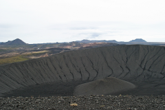 Krater i nationalparken Myvatn